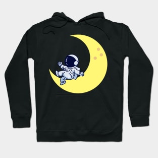 Astronaut On The Moon Hoodie